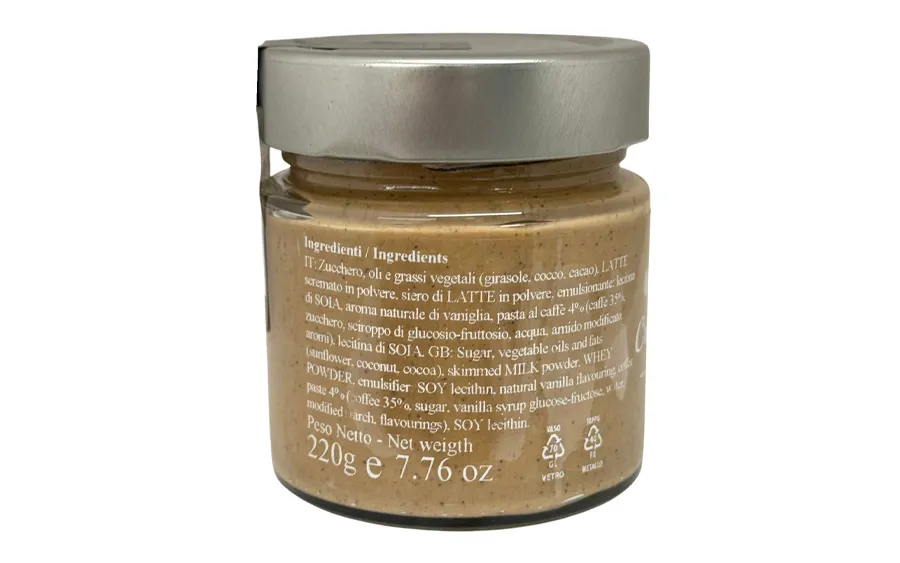 Crème de café artisanale - Pack gourmandise Daidone. 220 gr.