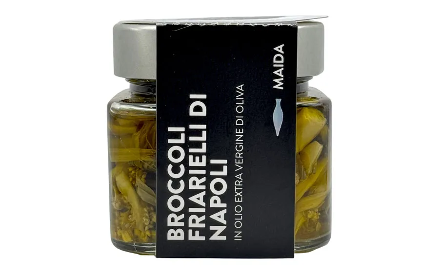 Brocoli à l'huile - Maida, paquet de 190 g.