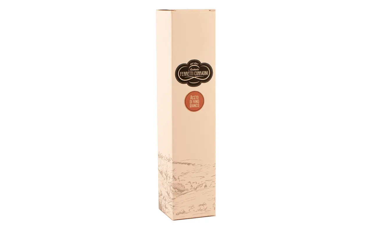 Vinaigre de vin blanc, réserve - Acetaia Ferretti Corradini, emballage de 250 ml