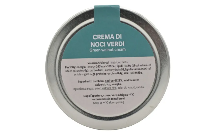 Crème de noix verte - Valier, paquet de 125 g
