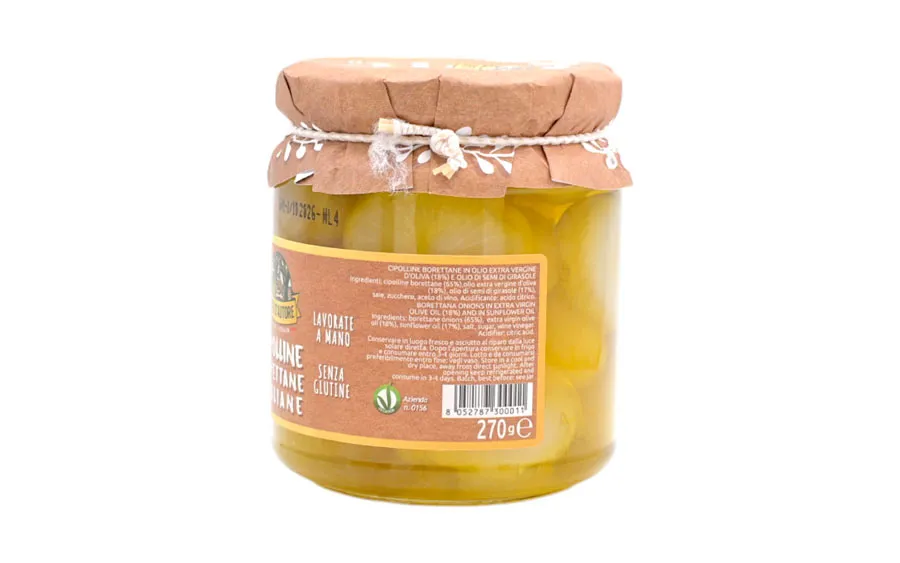 Oignons Borettane - Designer Garden, paquet de 270 g.