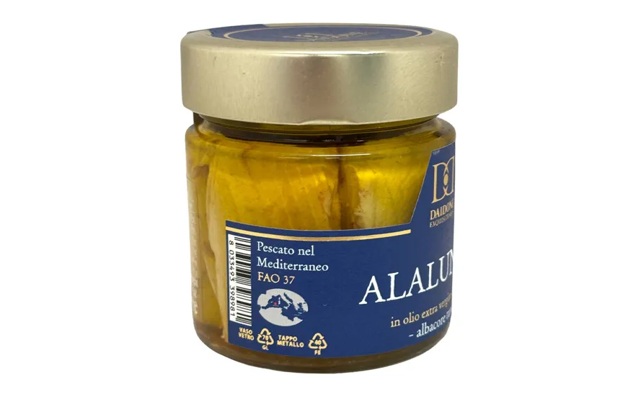 Thon germon à l'huile - Pack gourmandise Daidone. 200 gr