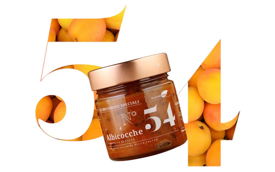 Compote d'abricots et de fèves de cacao au moût de raisin concentré - Alessio Brusadin conf. 270g 
