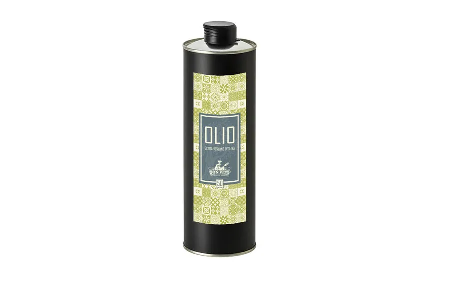 Huile d'olive extra vierge pressée à froid, mélange multicultivar - 500 ml - Don Vito Excellences