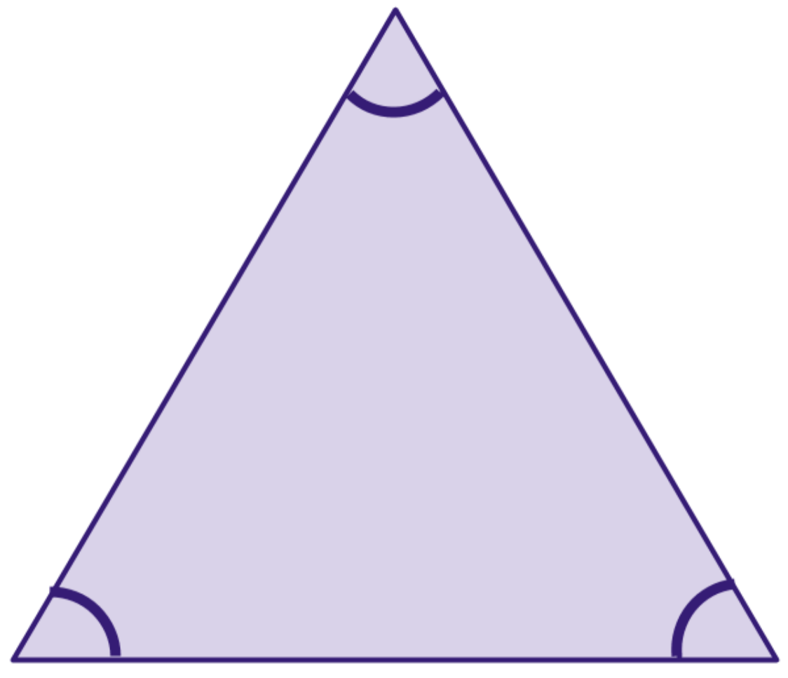 the angles of a triangle