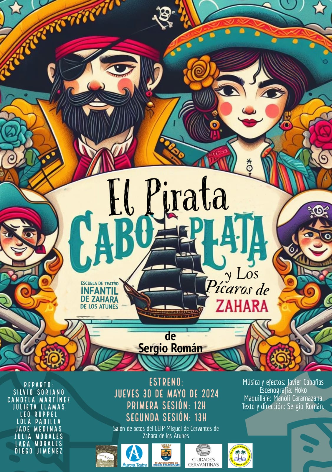 EL PIRATA CABO PLATA Y LOS PÍCAROS DE ZAHARA (TEATRO)