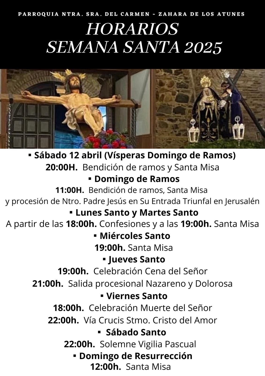Semana Santa en Zahara 2025