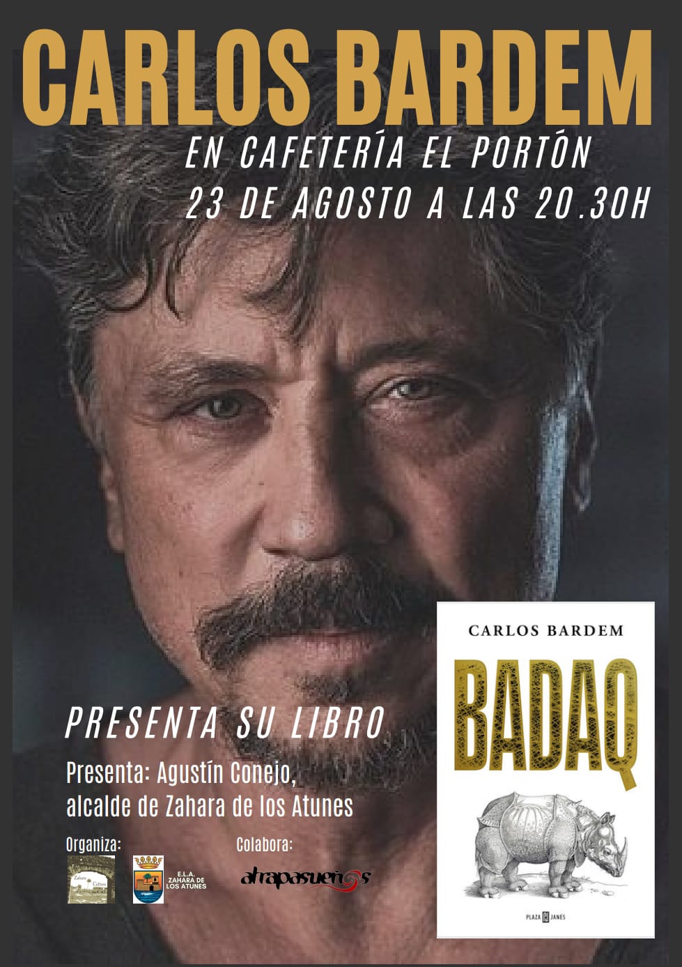 CARLOS BARDEM presenta su libro BADAQ