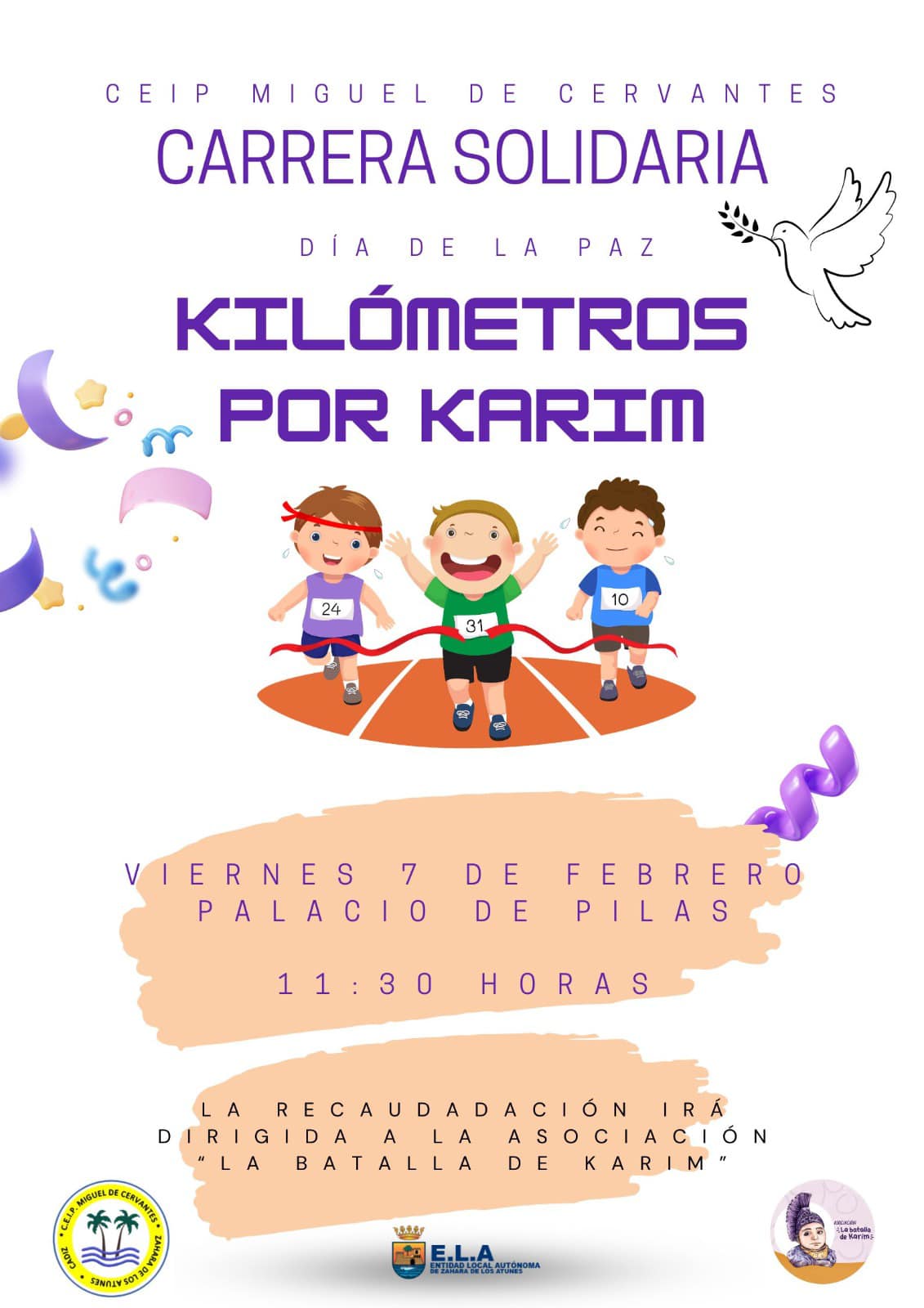 Carrera solidaria - Kilómetros por Karim