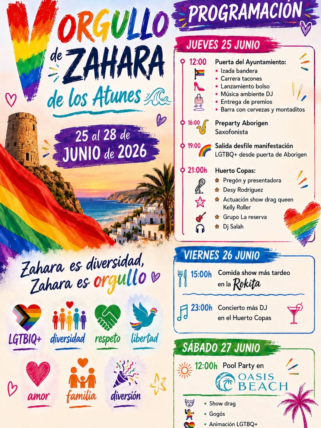 V ORGULLO ZAHARA