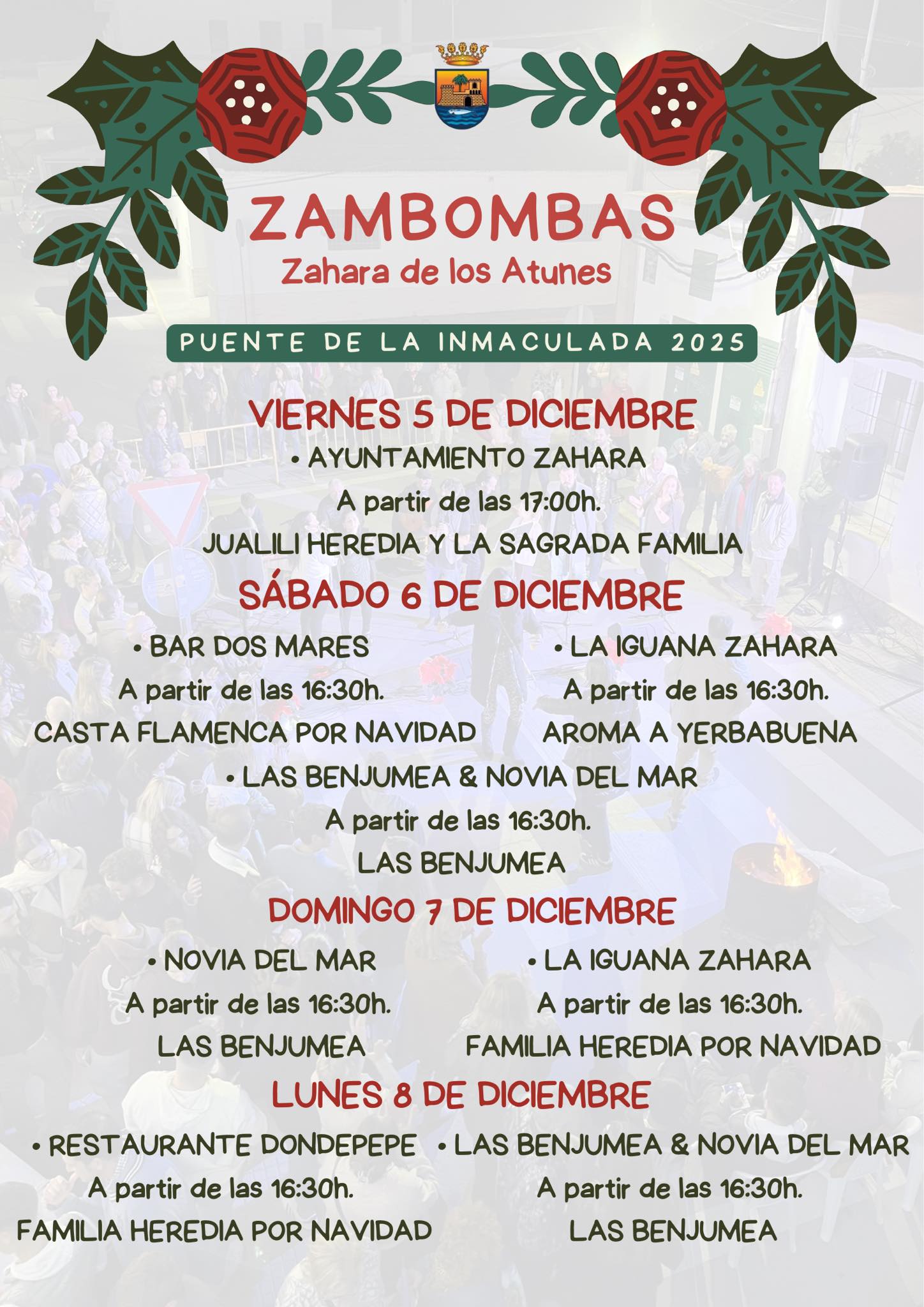 ZAMBOMBAS PUENTE DE LA  INMACULADA