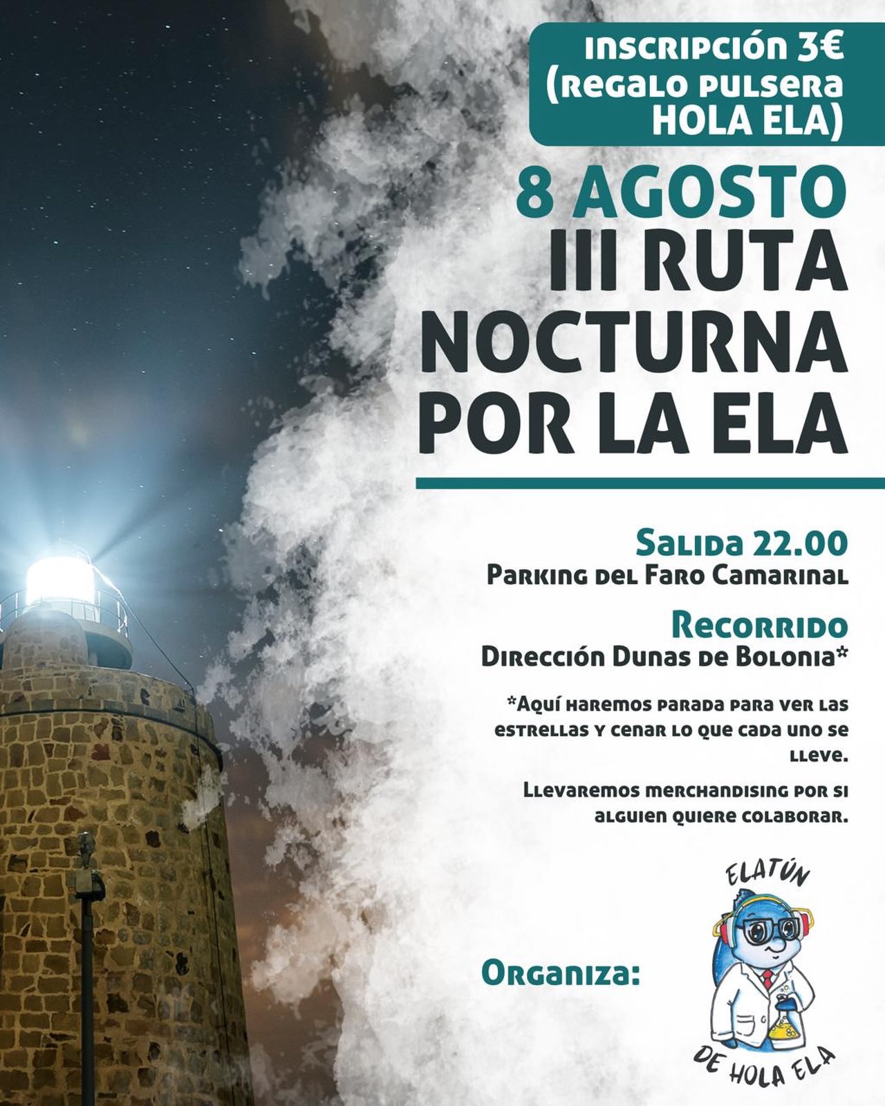 III RUTA NOCTURNA por la enfermedad de la ELA