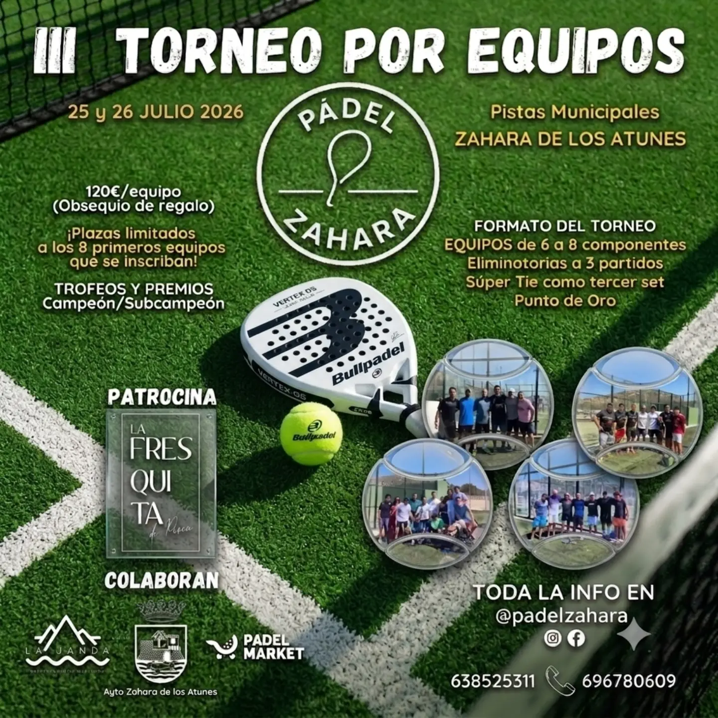 III TORNEO DE PÁDEL [EQUIPOS]