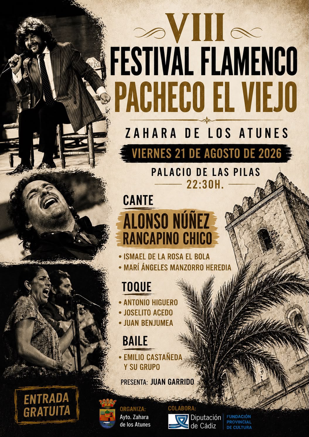 VIII FESTIVAL FLAMENCO PACHECO EL VIEJO