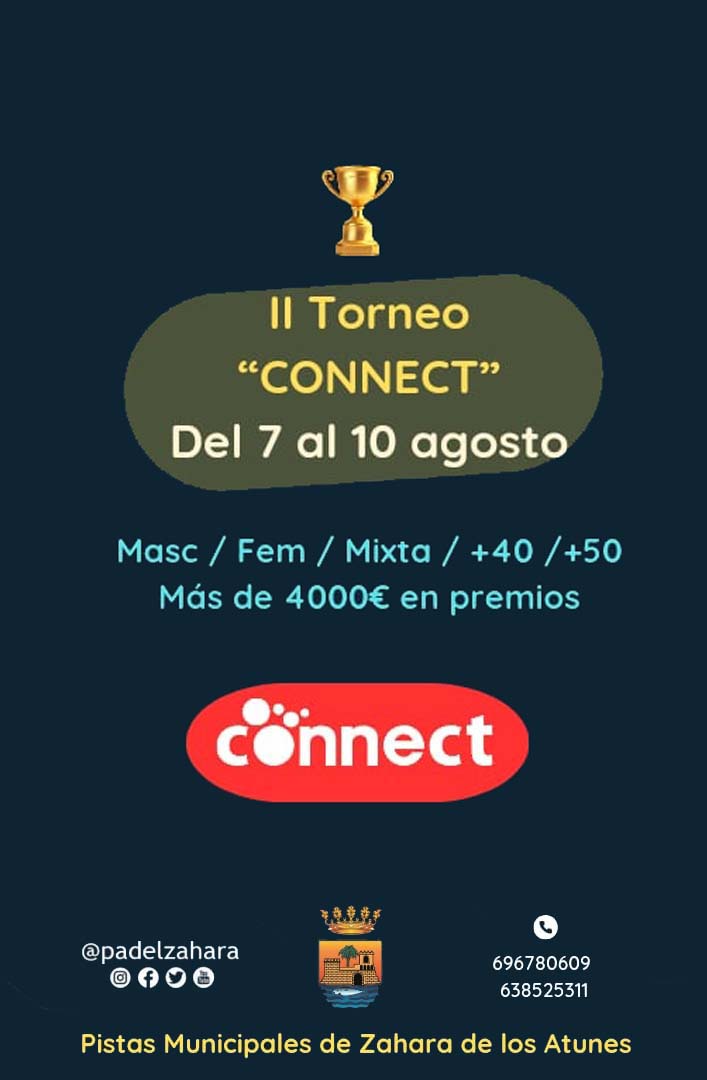 II TORNEO DE PÁDEL "CONNECT"