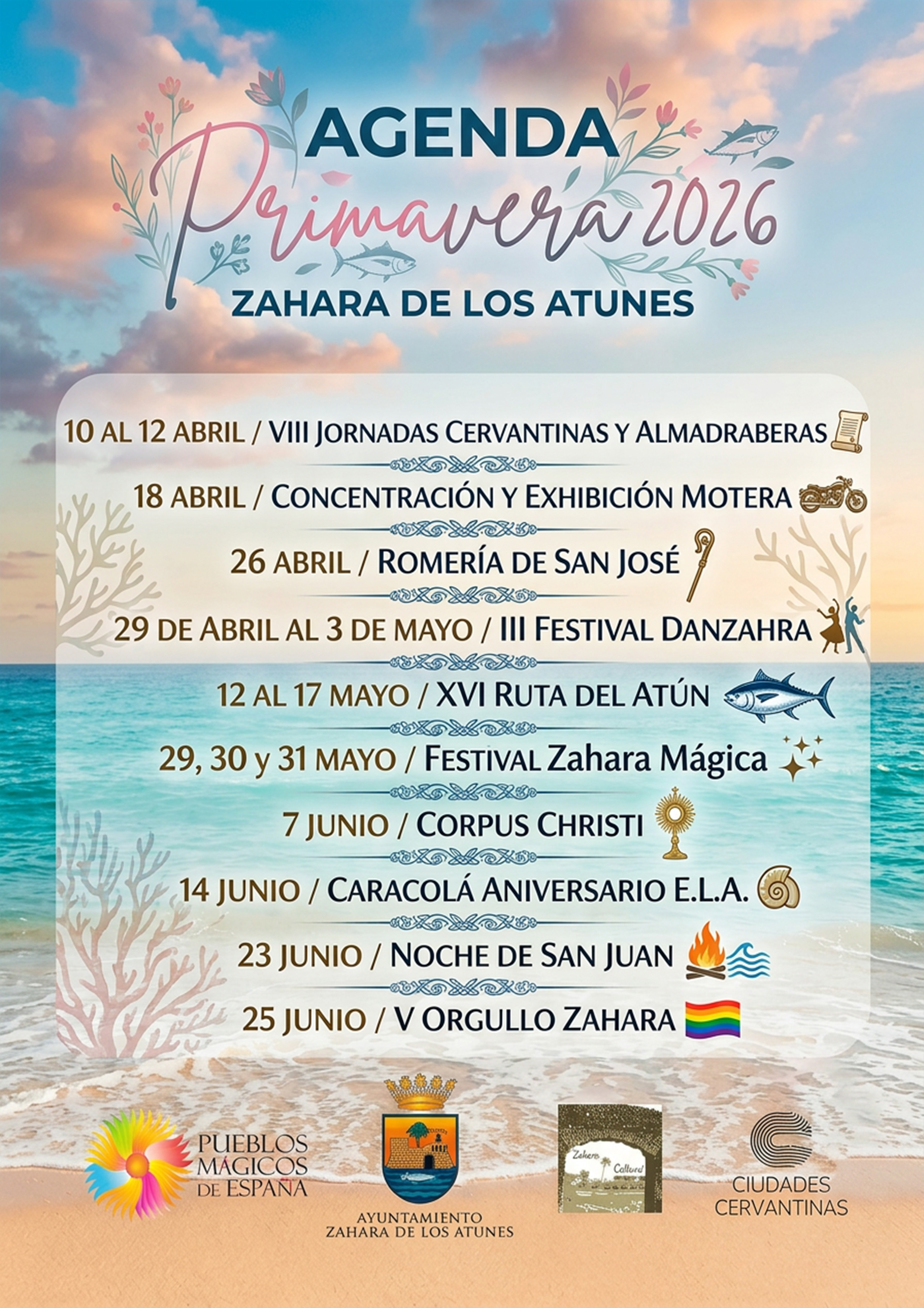 EVENTOS DE PRIMAVERA EN ZAHARA