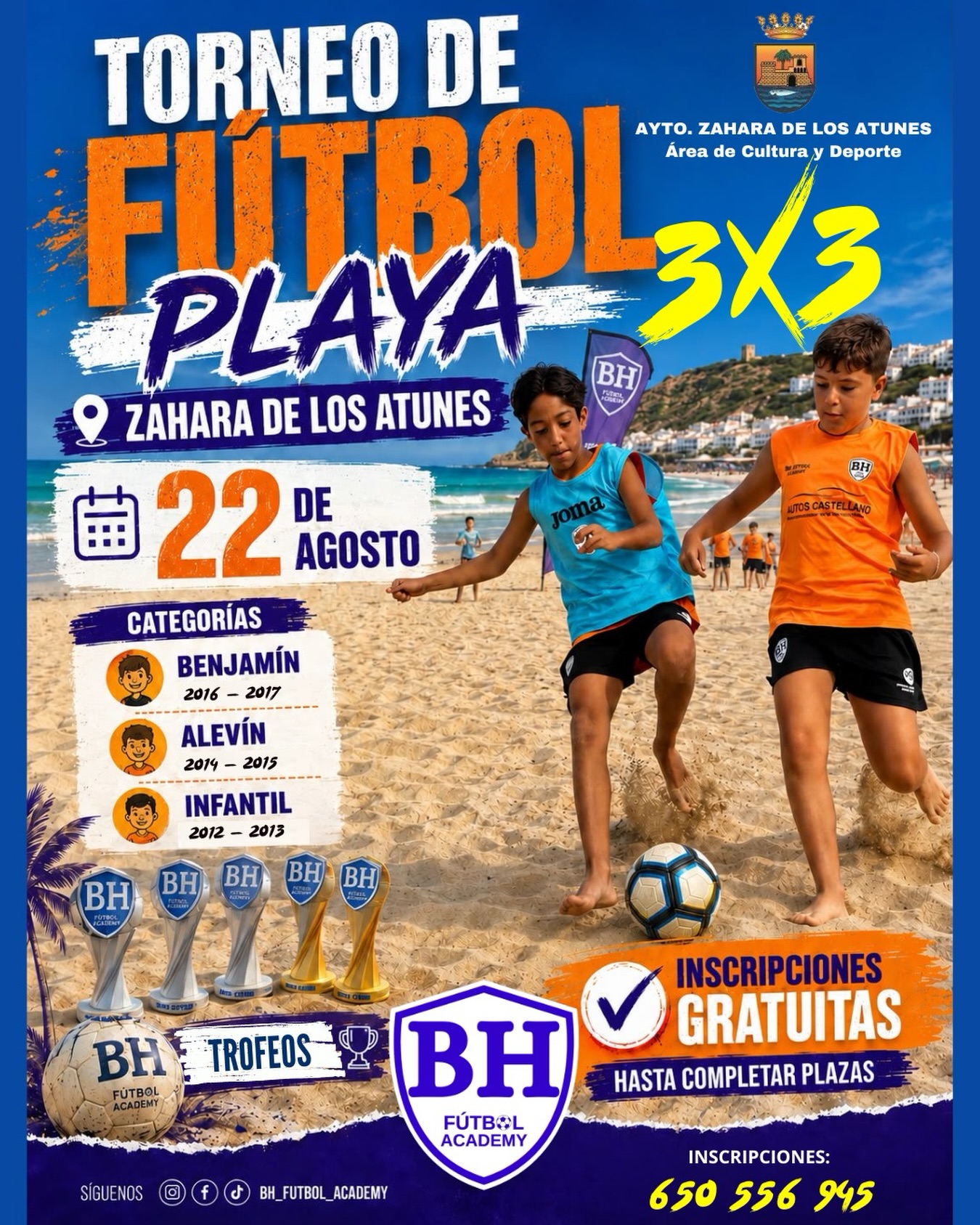 TORNEO DE FUTBOL PLAYA 3X3
