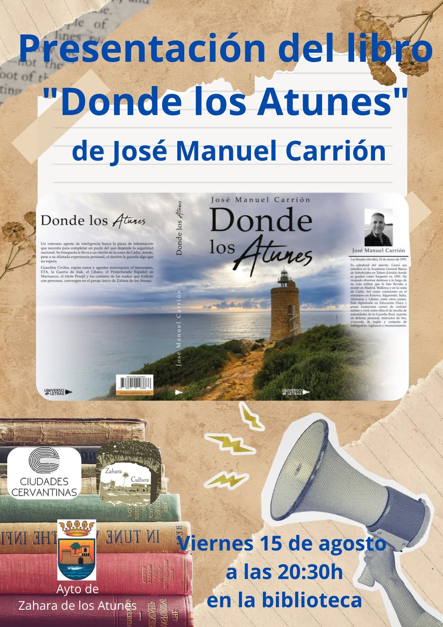 PRESENTACIÓN LIBRO "DONDE LOS ATUNES"