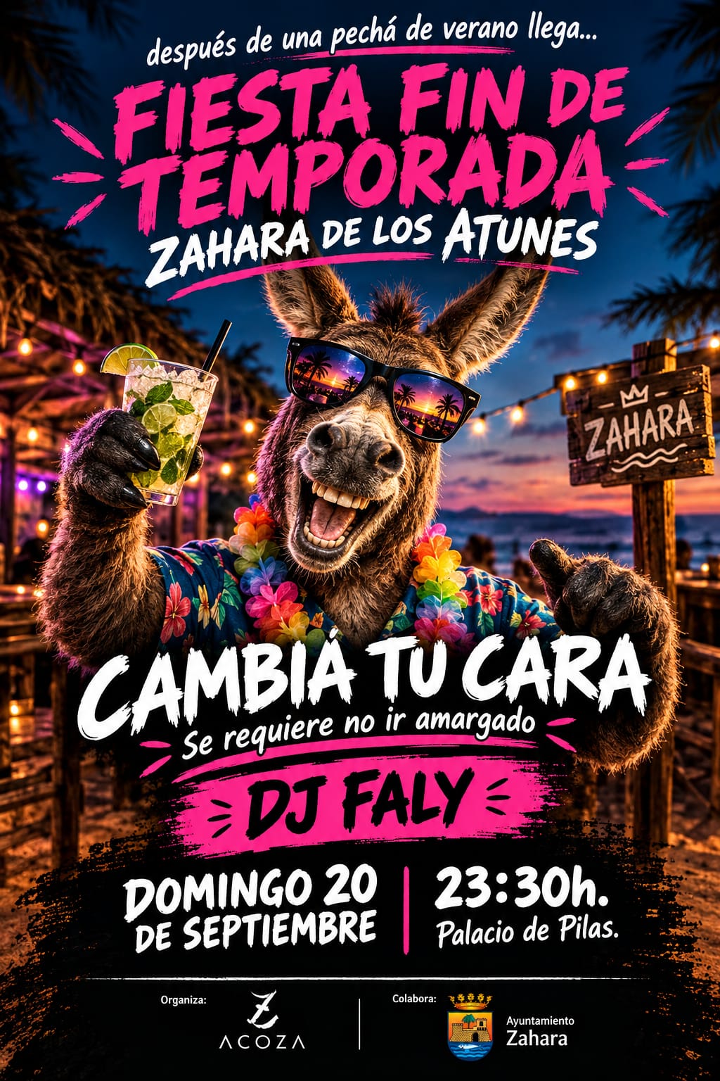 FIESTA "CAMBIA TU CARA"
