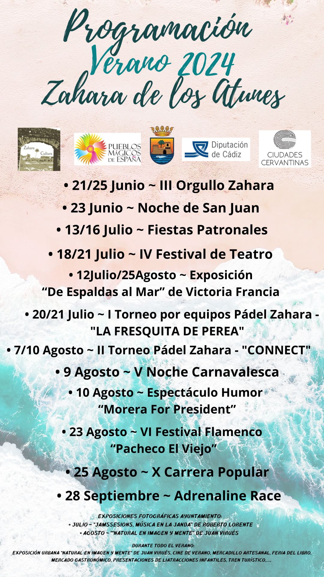 Programación verano en Zahara