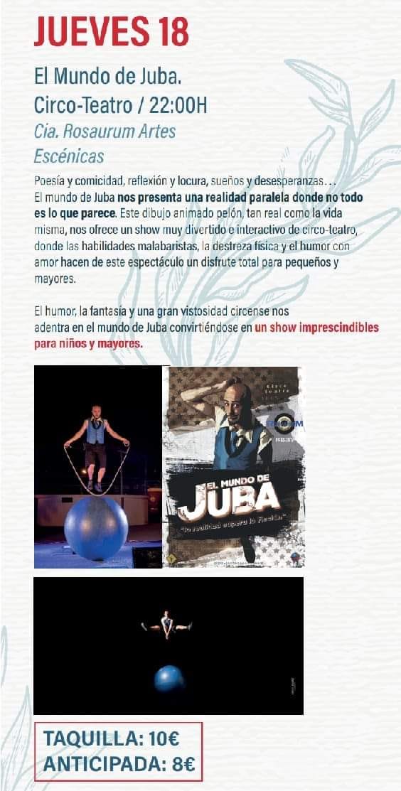 EL MUNDO DE JUBA (IV Festival de Teatro)