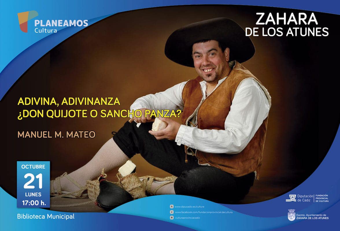 Adivina, adivinanza ¿Don Quijote o Sancho Panza? (Semana cultural 2024)