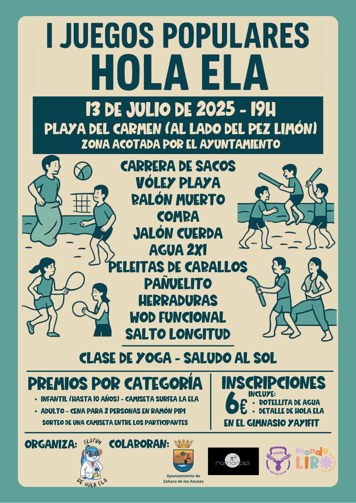 I JUEGOS POPULARES "HOLA ELA"