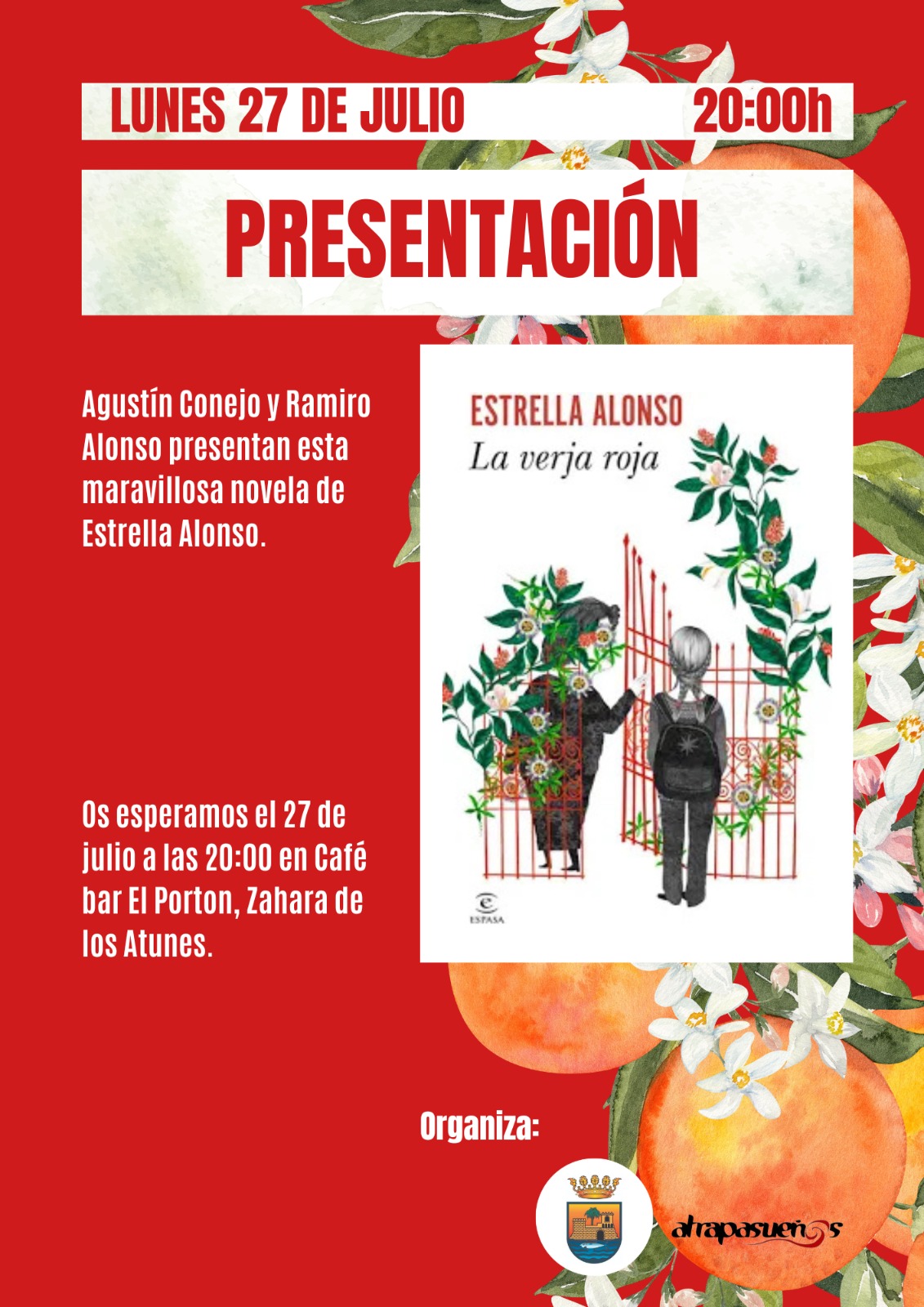 Presentación libro "LA VERJA ROJA"