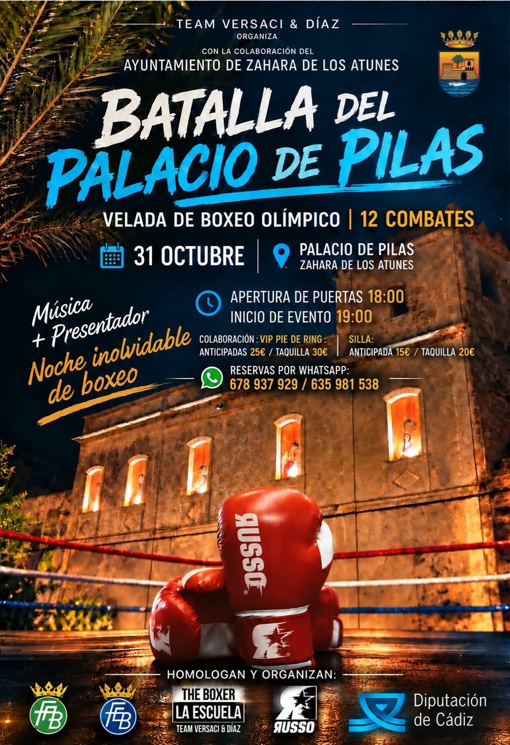 BATALLA DEL PALACIO DE PILAS [BOXEO]
