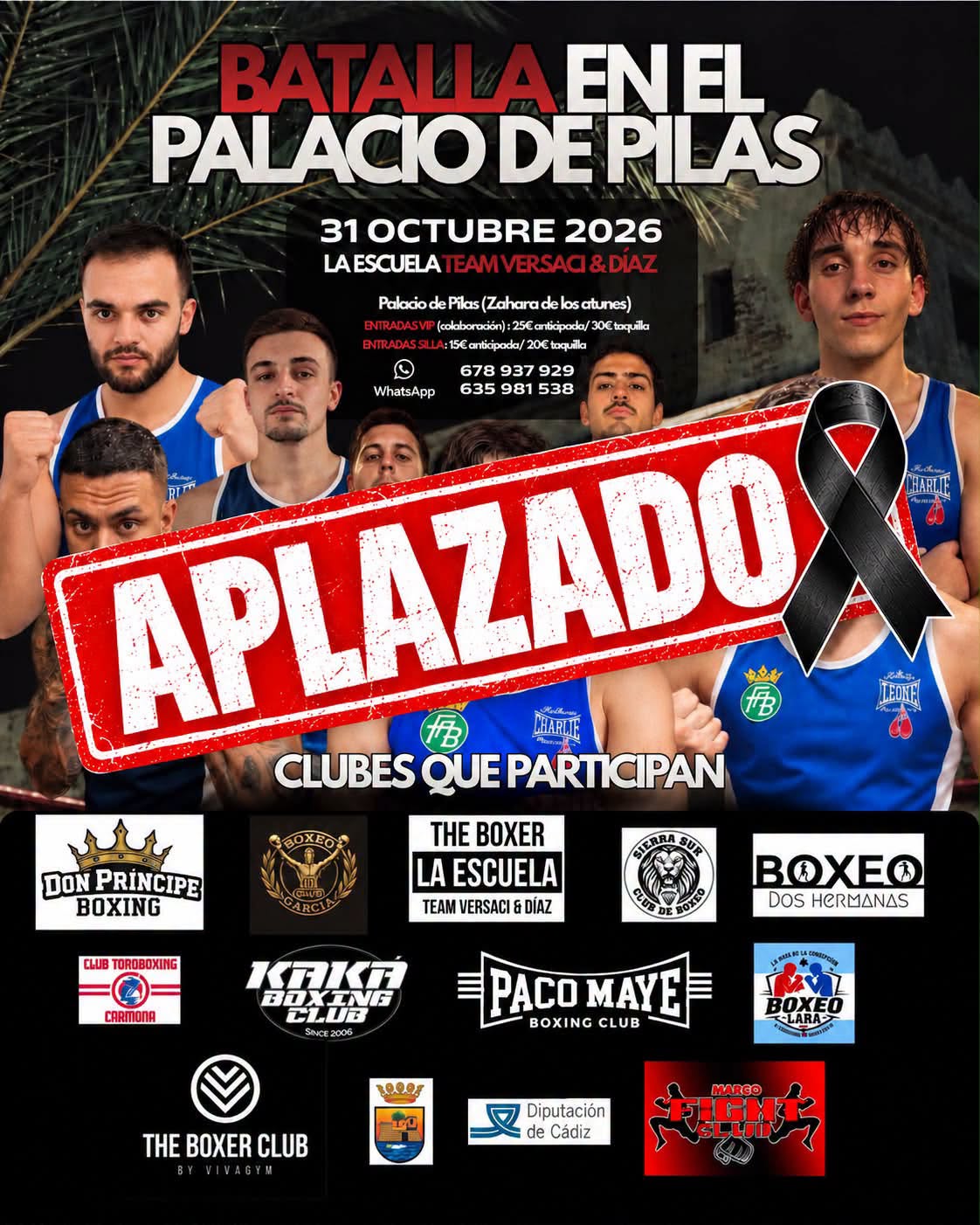 BATALLA DEL PALACIO DE PILAS [APLAZADO]