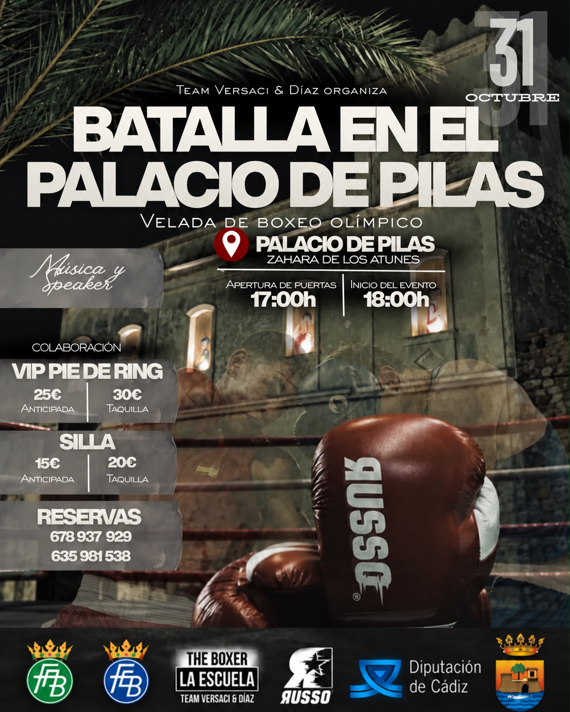 BATALLA DEL PALACIO DE PILAS [BOXEO]