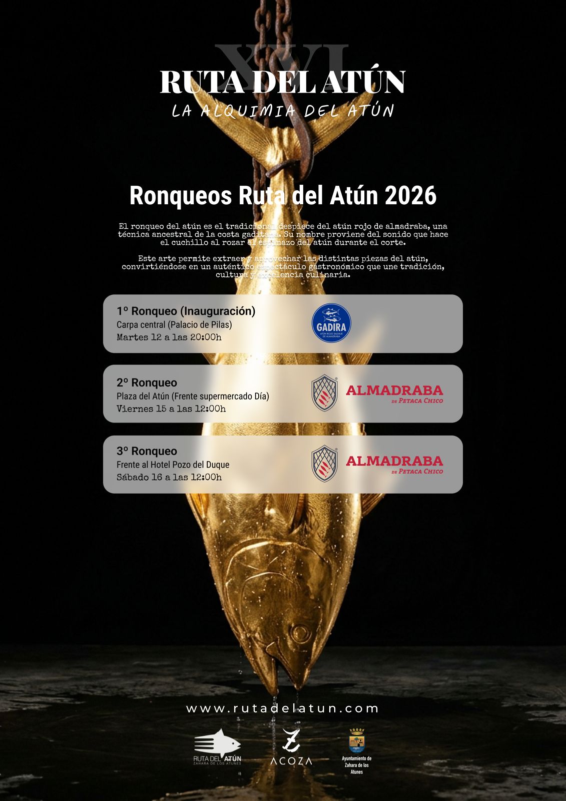 RONQUEOS XVI RUTA DEL ATÚN