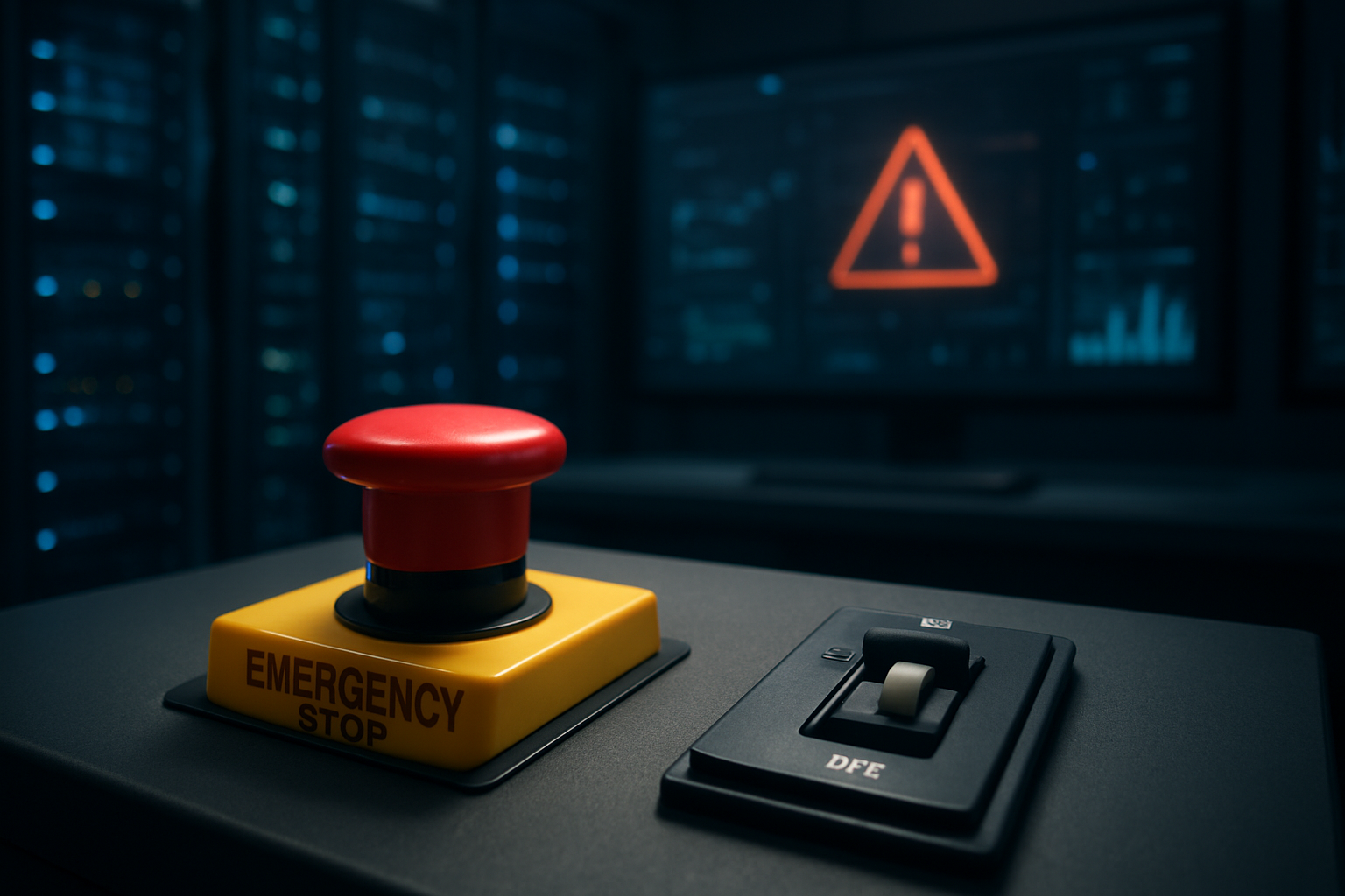Anthropic kurucu ortağına göre yapay zekâ için “kill switch” zorunlu olabilir - AI ile oluşturulmuş görsel Anthropic kurucu ortağına göre yapay zekâ için “kill switch” zorunlu olabilir