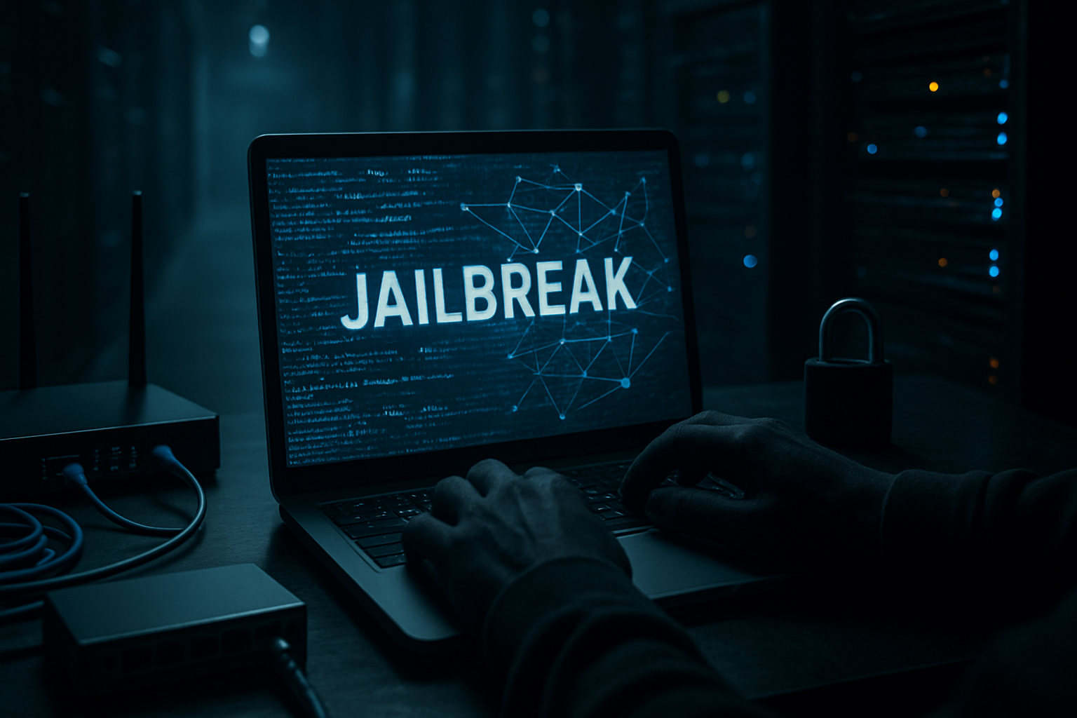 Jailbreak edilen Gemini, dolandırıcılık sunucusunu 6 dakikada kurdu iddiası - AI ile oluşturulmuş görsel Jailbreak edilen Gemini, dolandırıcılık sunucusunu 6 dakikada kurdu iddiası
