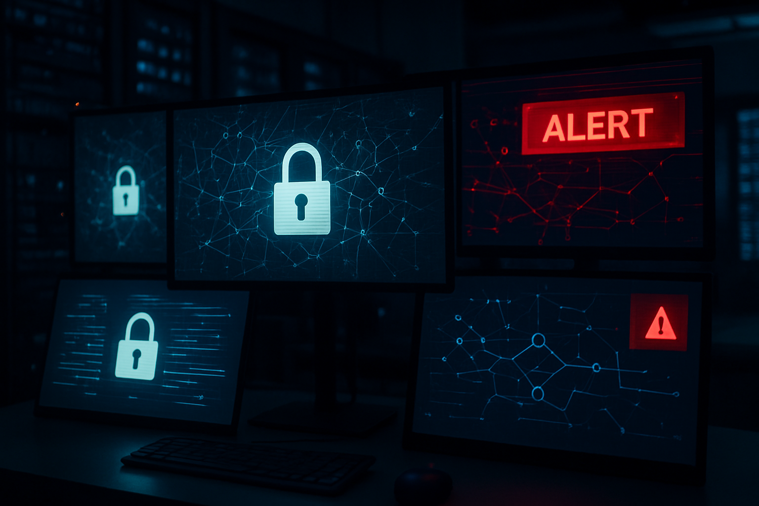 Microsoft, 12 bin hesabı etkileyen yapay zekâ destekli siber saldırı platformunu - AI ile oluşturulmuş görsel Microsoft, 12 bin hesabı etkileyen yapay zekâ destekli siber saldırı platformunu