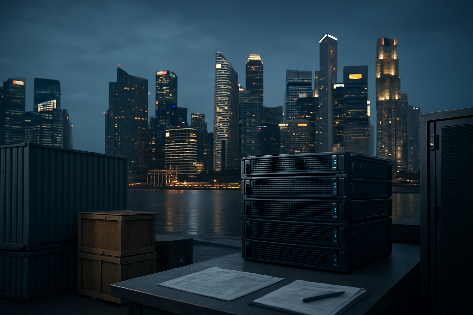 Singapur, Nvidia çip dolandırıcılığı soruşturmasında yeni suçlamalar açıkladı - AI ile oluşturulmuş görsel Singapur, Nvidia çip dolandırıcılığı soruşturmasında yeni suçlamalar açıkladı