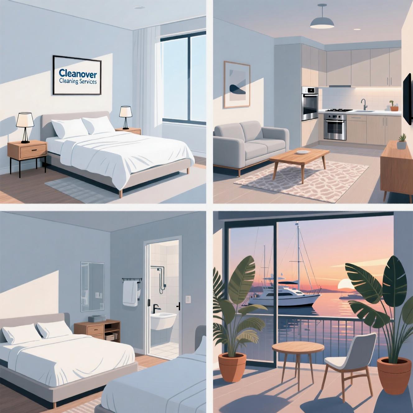 Deep Clean - 1BR Penthouse - Professional cleaning service for 1 bedroom properties