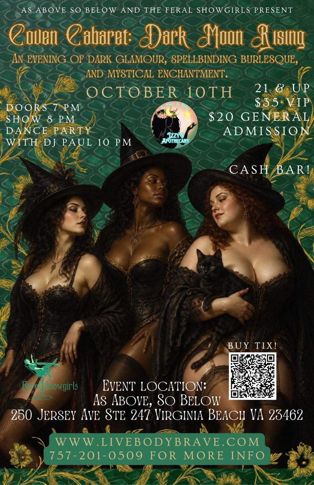 Coven Cabaret: Dark Moon Rising