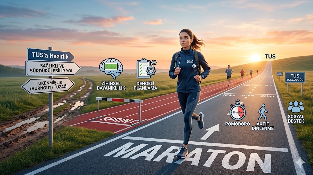 TUS'ta Tükenmişlik Sendromu: Çalışma Motivasyonunu Kaybetmeden Sürdürülebilir Başarı