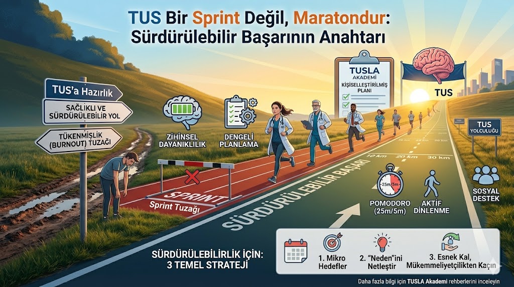 TUS'ta Derece İçin Tekrar Rehberi: Unutma Eğrisini Yenmenin Bilimsel Yolu