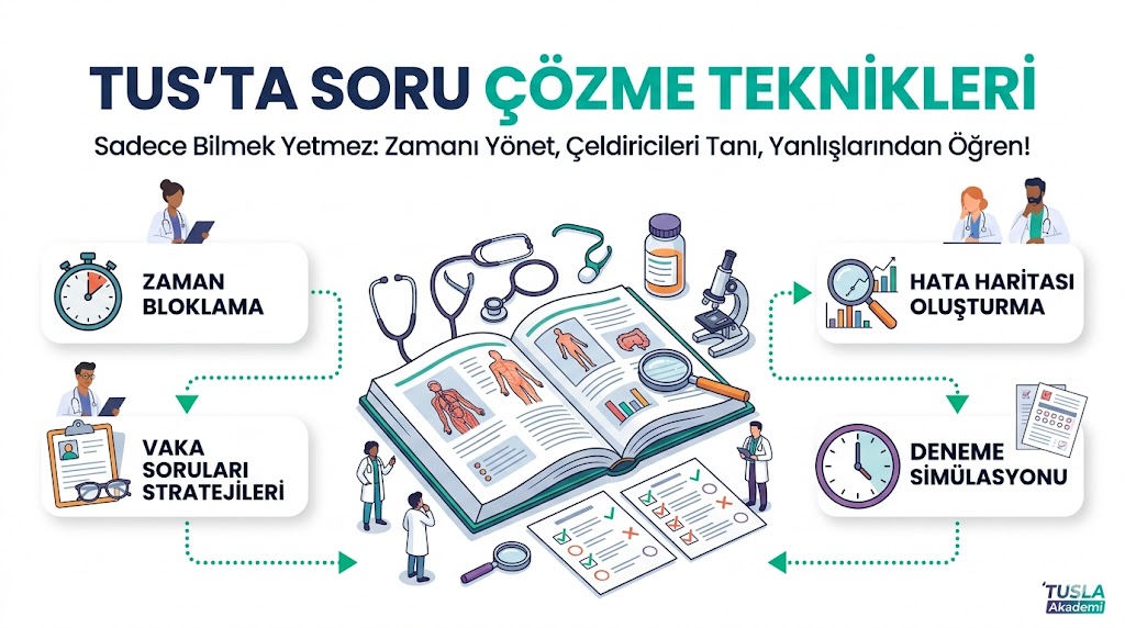 TUS Soru Çözme Teknikleri: Hız ve Doğruluk Dengesiyle Netlerinizi Nasıl Artırırsınız?
