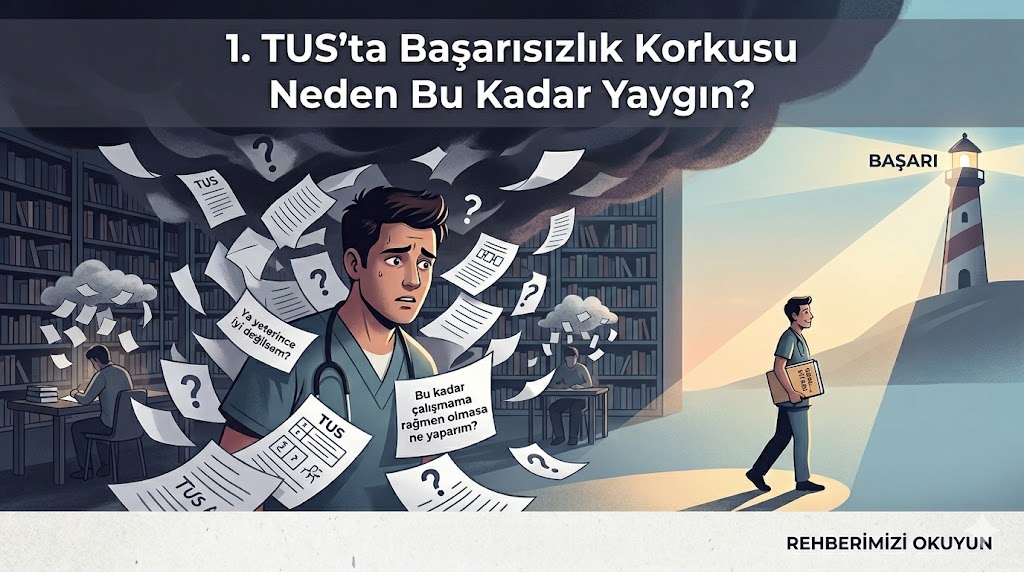 Kronik TUS Kaygısı: Korkuyu Bastırmak mı, Yanına Alarak Yürümek mi?