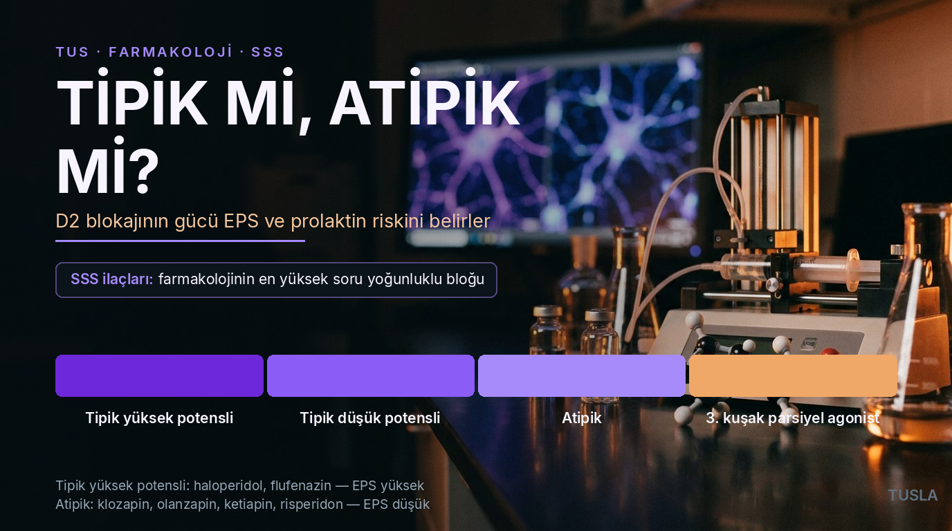 TUS Farmakoloji: Santral Sinir Sistemi İlaçları Vaka Şifreleri