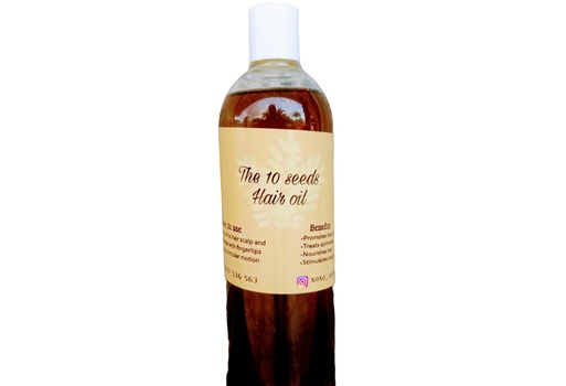 10 Seeds Pure & Organic Hair Oil
