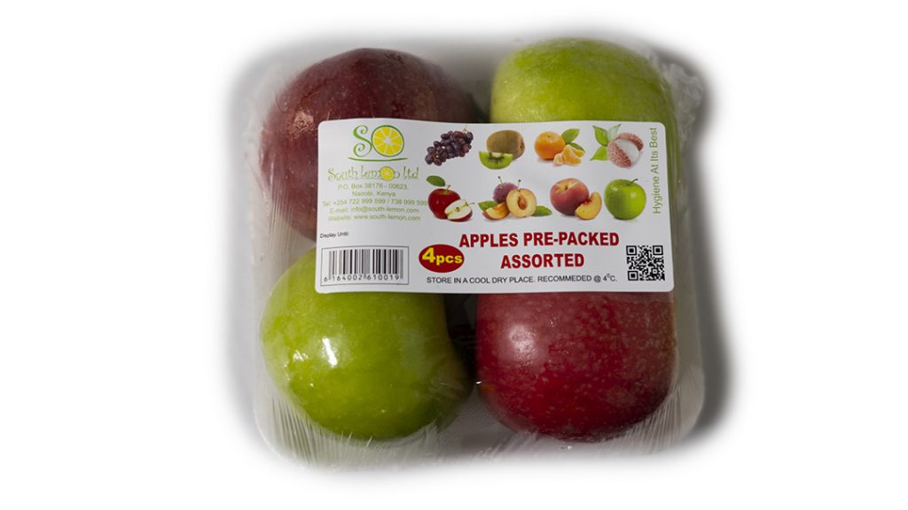 South Lemon Pre-packed Assorted Apples