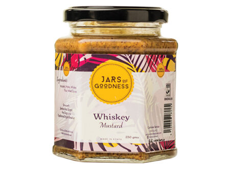 Jars of Goodness Mustard Whiskey Mustard