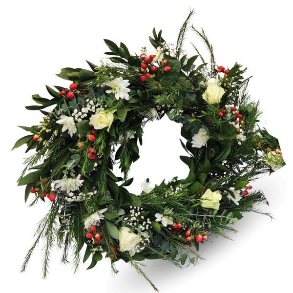 The Flower Factory Standard Christmas Wreath