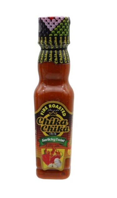 Chika Chika Garlicky Twist Fire Roasted Sauce