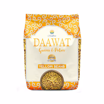Daawat Grains Packaged Yellow Beans