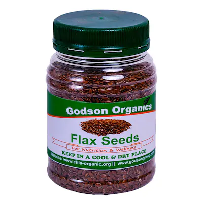 Godson Organics Whole Flax/ Lin Seeds